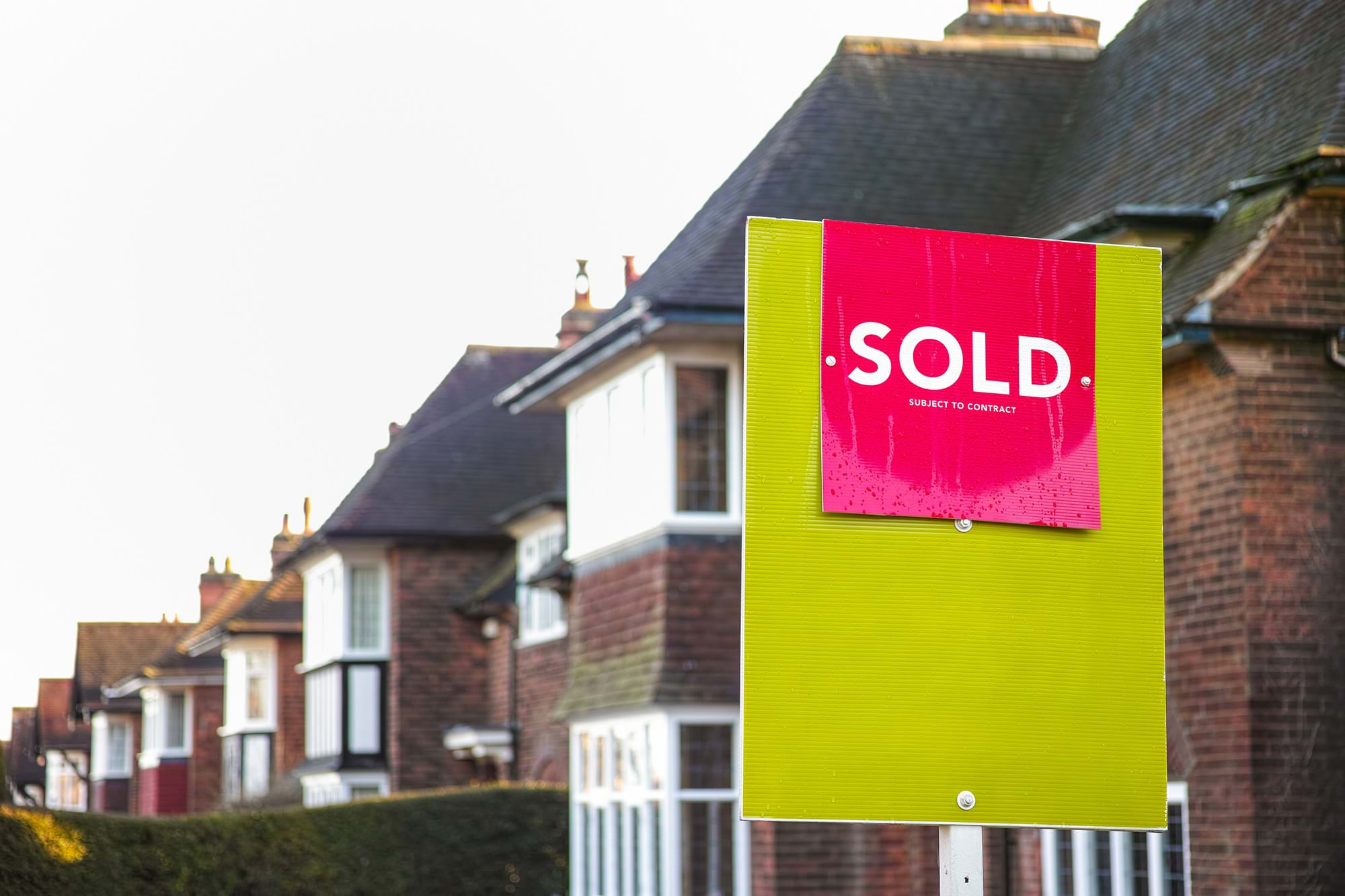 A house being sold - BBH legal services can help you buy, sell, or remortgage your property